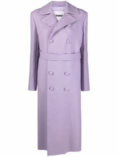 Jil Sander двубортное пальто