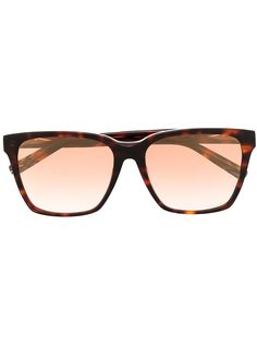 MISSONI EYEWEAR солнцезащитные очки в квадратной оправе