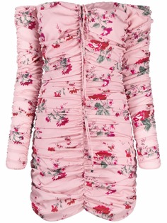 Blumarine платье мини с открытыми плечами