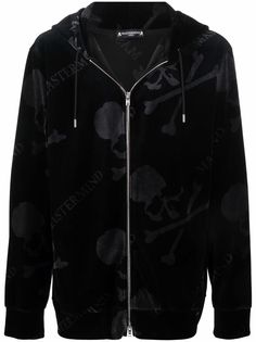 Mastermind Japan худи на молнии с логотипом