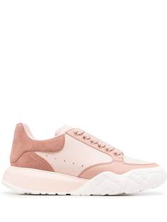 Alexander McQueen кроссовки со вставками