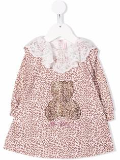 Miss Blumarine платье с кристаллами и принтом