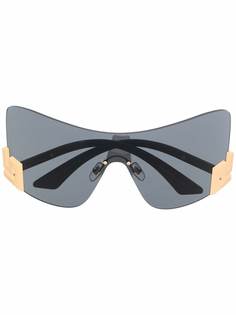 Versace Eyewear солнцезащитные очки в массивной оправе