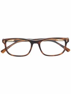 Gucci Eyewear очки в квадратной оправе черепаховой расцветки