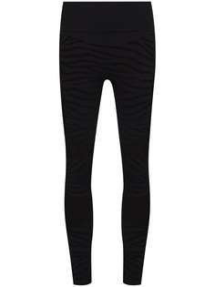 adidas by Stella McCartney zebra-print leggings