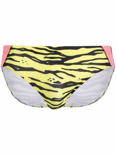 Moschino плавки с зебровым принтом
