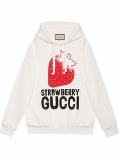 Gucci худи с кулиской и логотипом
