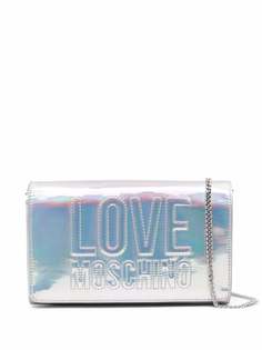 Love Moschino сумка на плечо с переливчатым эффектом