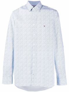 Tommy Hilfiger рубашка в мелкую точку