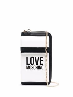 Love Moschino кошелек с цепочкой и логотипом