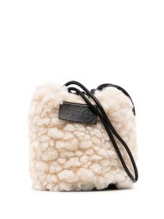 MM6 Maison Margiela сумка-ведро из шерпы