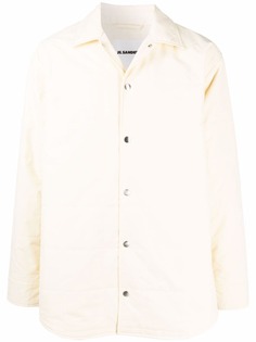 Jil Sander стеганая куртка-рубашка