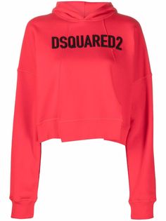 Dsquared2 укороченное худи с логотипом