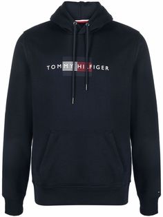 Tommy Hilfiger худи с кулиской и логотипом