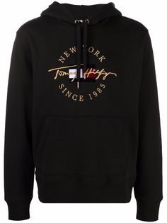 Tommy Hilfiger худи с вышитым логотипом