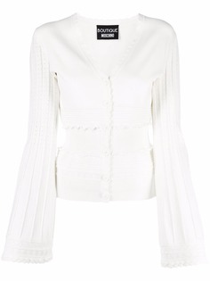 Boutique Moschino кардиган с фестонами