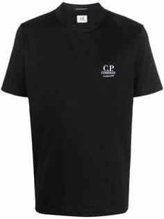 C.P. Company футболка с вышитым логотипом