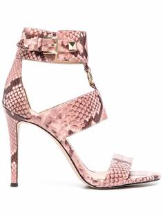 Michael Michael Kors босоножки Amos со змеиным принтом