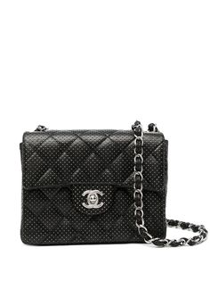 Chanel Pre-Owned мини-сумка через плечо Classic Flap 2007-го года