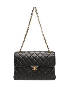 Chanel Pre-Owned сумка на плечо Jumbo 1997-го года с логотипом CC
