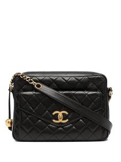 Chanel Pre-Owned стеганая сумка на плечо 1992-го года с логотипом CC