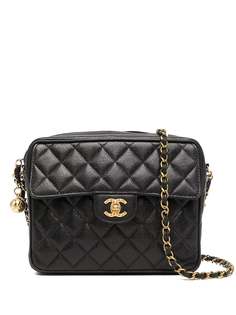 Chanel Pre-Owned стеганая сумка на плечо 1992-го года с логотипом CC
