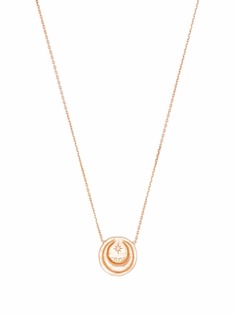 Sirciam колье Sand Dollar из розового золота с бриллиантами