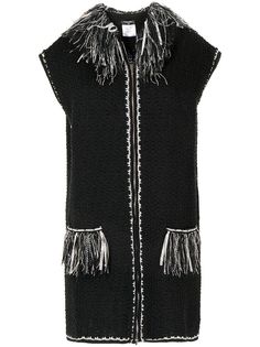 Chanel Pre-Owned пальто 2010-го года из ткани букле