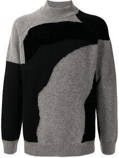 Emporio Armani джемпер в стиле колор-блок