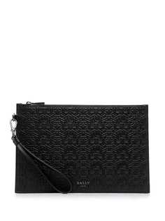 Bally клатч с тиснением