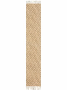Burberry кашемировый шарф с монограммой