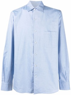 Loro Piana рубашка прямого кроя с длинными рукавами