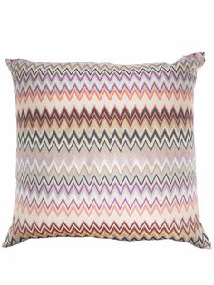 Missoni Home подушка William с узором зигзаг