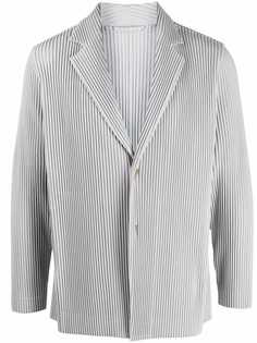 Homme Plissé Issey Miyake плиссированный однобортный пиджак