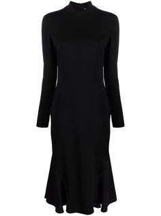 TOM FORD платье миди с оборками