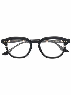 Dita Eyewear очки в квадратной оправе с логотипом