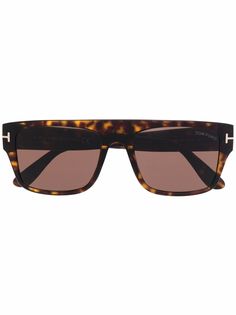 TOM FORD Eyewear солнцезащитные очки Dunning в прямоугольной оправе