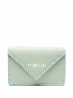 Balenciaga кошелек-конверт с логотипом