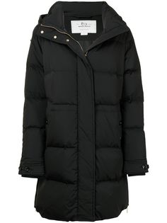 Woolrich пуховик оверсайз с капюшоном