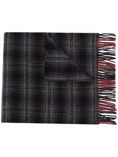 Woolrich шерстяной шарф в клетку