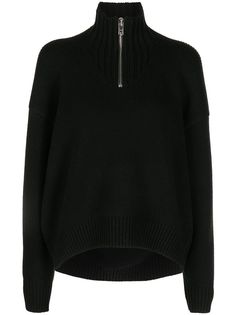 Alexander Wang джемпер с высоким воротником на молнии