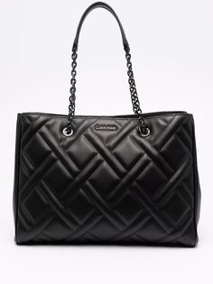 Calvin Klein стеганая сумка-тоут