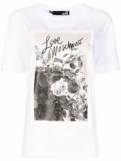 Love Moschino футболка с логотипом