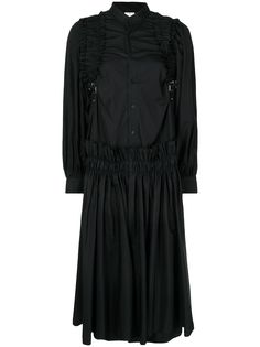 Comme Des Garçons Noir Kei Ninomiya платье с пряжкой