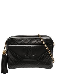 Chanel Pre-Owned стеганая сумка через плечо 1990-х годов с логотипом CC