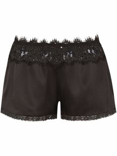 Dolce & Gabbana короткие шорты с кружевной отделкой