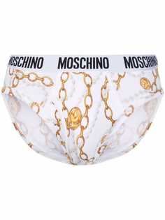 Moschino трусы-брифы с логотипом