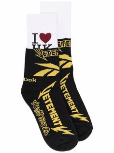 VETEMENTS носки с логотипом