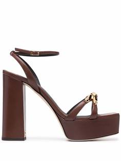 Giuseppe Zanotti босоножки с логотипом