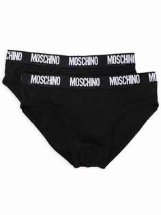 Moschino трусы-брифы с логотипом